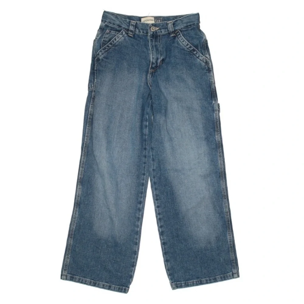 Gap kids vintage carpenter denim blue jeans size 10 boys must have bottoms